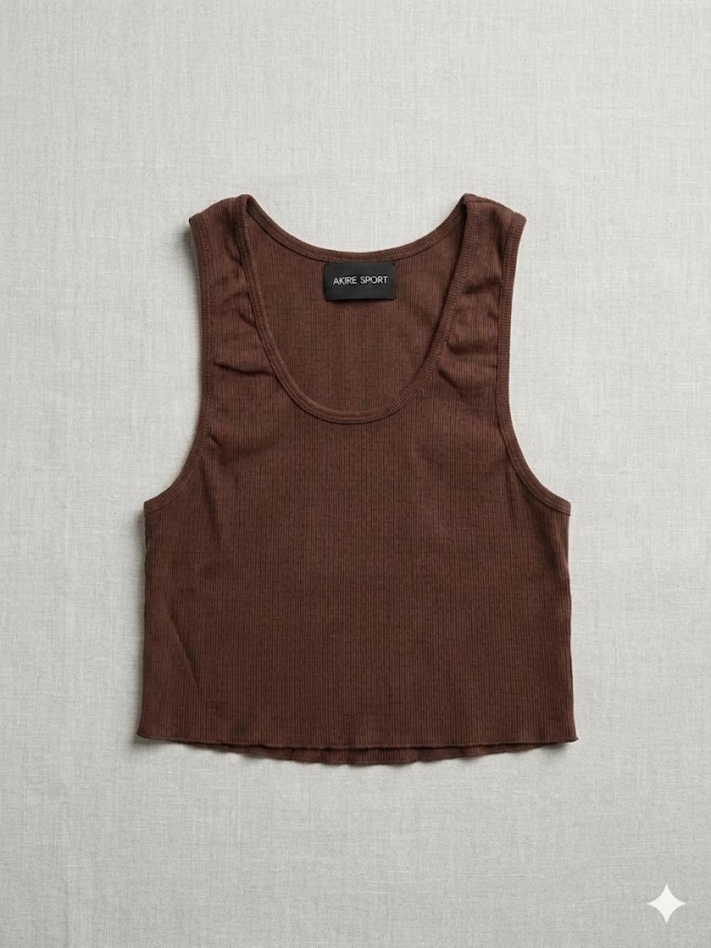 Akire Sport The Perfect Tank Brown NWT